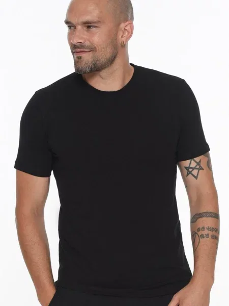 С яка колоездене тениска Dewberry черно