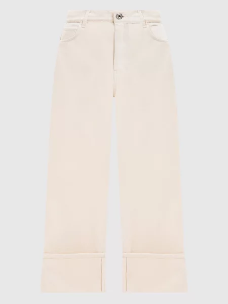 Штани Max Mara Weekend бежеві