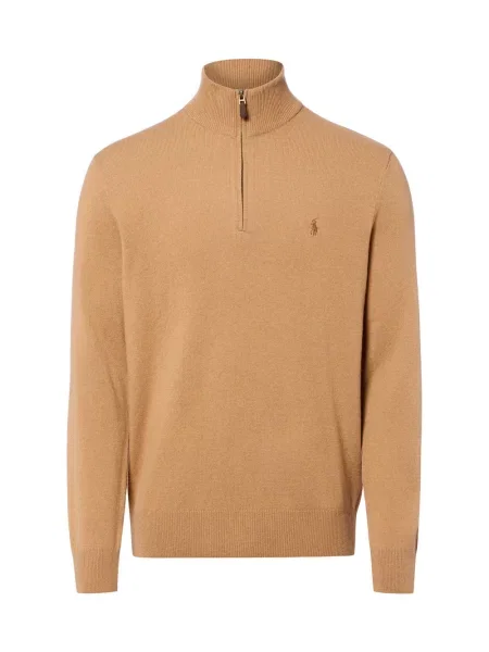 Polo Ralph Lauren sweter wełniany brązowy