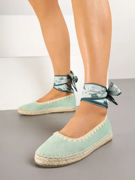 Espadrile Lortevia verzi