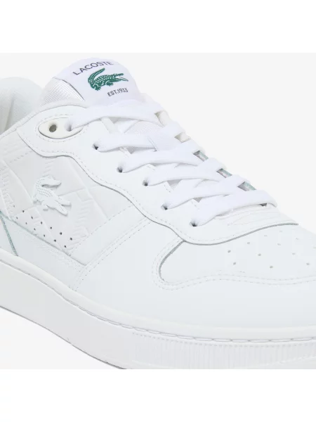 Lacoste Skórzane Sneakersy T-Clip Set biały