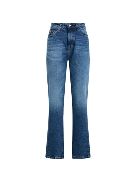 Blugi Lois Jeans cu autograf albastru