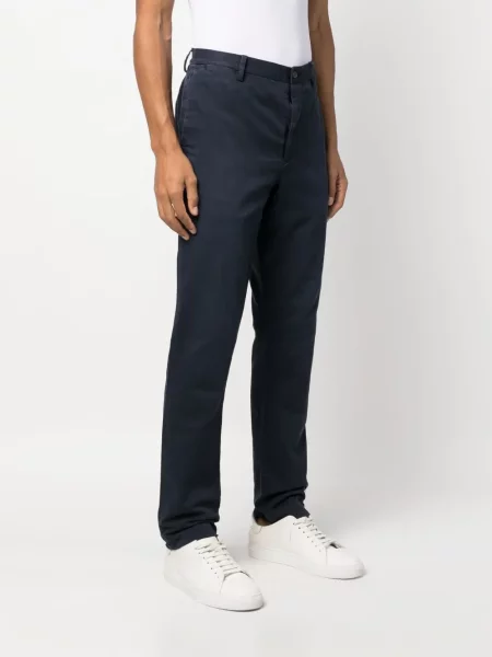 Сhinosy Polo Ralph Lauren jednorzędowe z klapą niebieskie