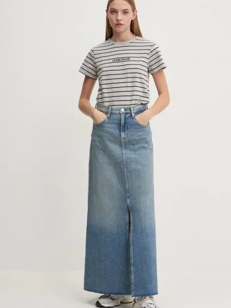 Футболка Guess Jeans серая