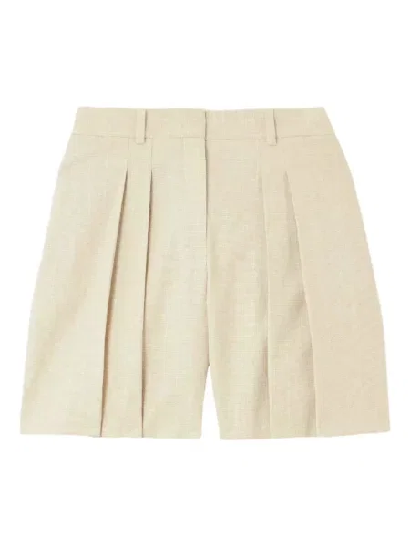 Pantaloni scurți Theory plisate