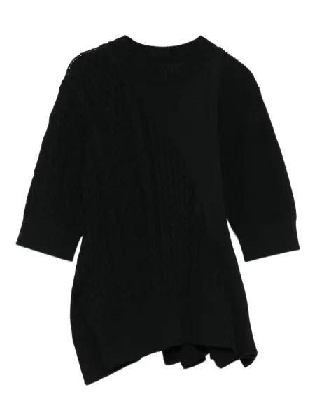 Top Sacai negru