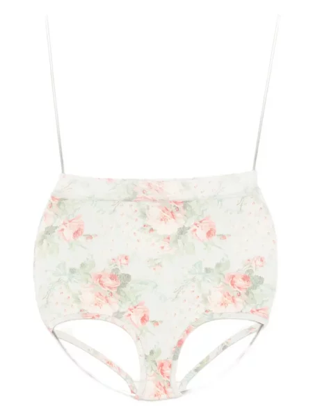 Chiloți Simone Rocha cu model floral cu imagine