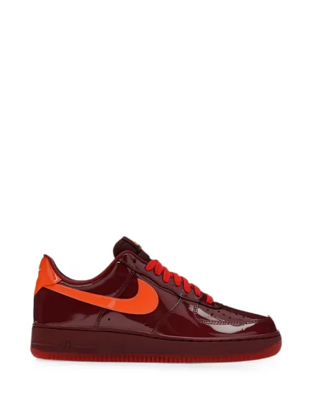 Sneakerși Nike Air Force 1 din piele de lac roșu