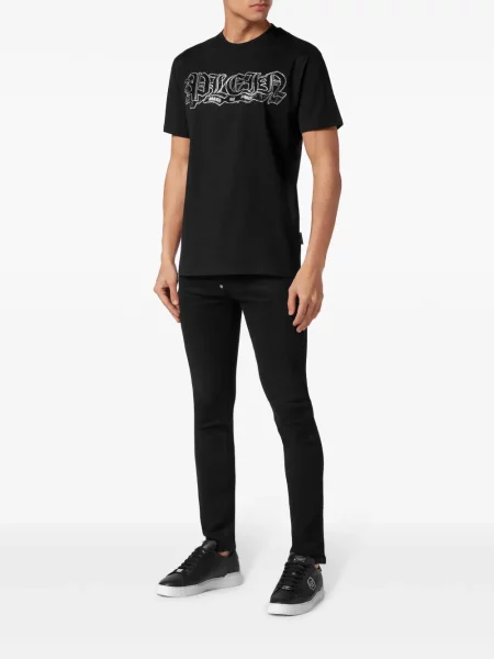 Tričko Philipp Plein černé