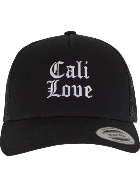 Mister Tee Čiapka Cali Love čierna biela