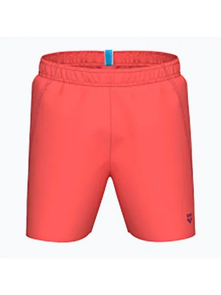 Pantaloni scurți de baie pentru bărbați arena Fundamentals Boxer R închis/calypso coral violet