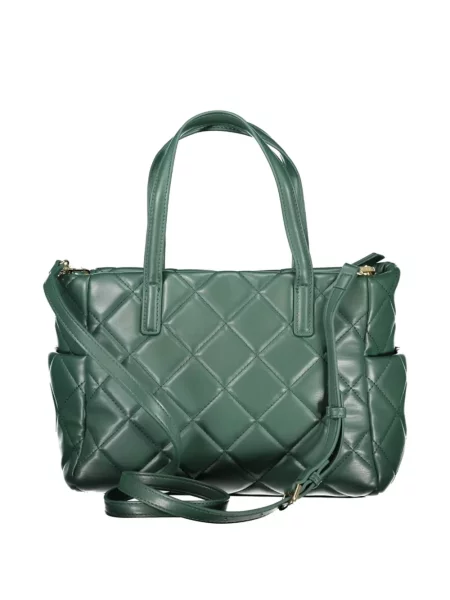 Matlasat geantă shopper Mario Valentino verde