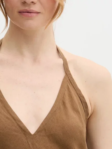 Платье United Colors Of Benetton коричневое