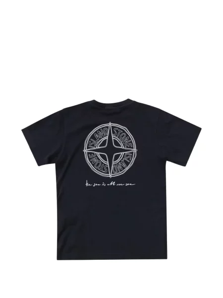 Koszulka dziecięca Stone Island niebieska