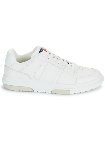 Kožené tenisky Tommy Jeans biela