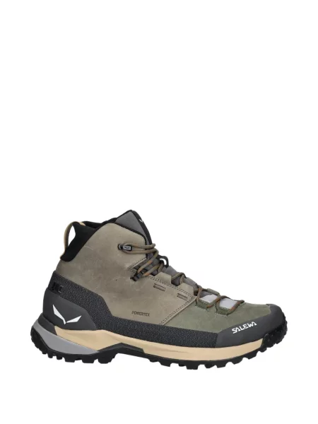 Šněrovací krajkové kozačky Salewa zelené