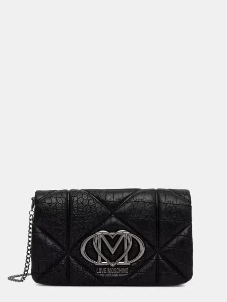 Geantă LOVE MOSCHINO negru