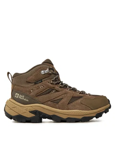 Botki Jack Wolfskin brązowe