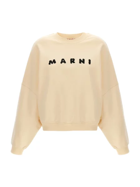Bluza Marni z logo biała