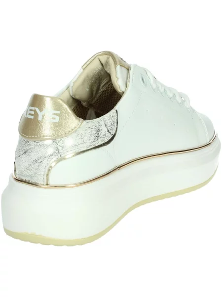Pantofi Keys alb