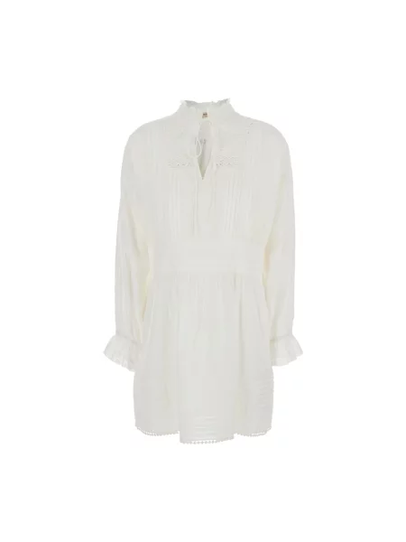 Sukienka mini Twinset beżowa