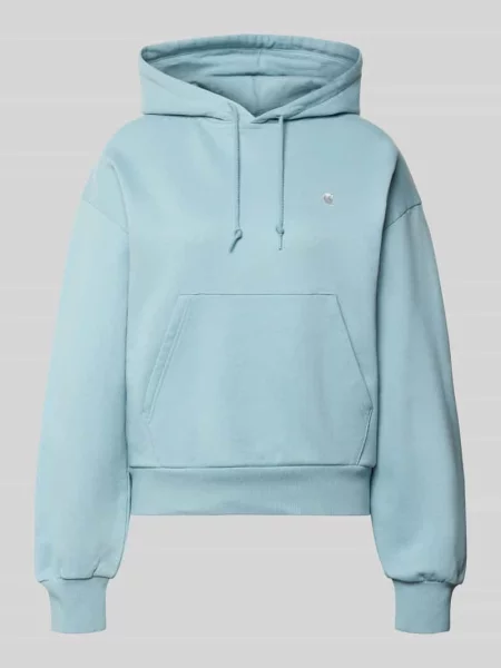 Bluza z kapturem z naszywką z logo i kieszenią kangurką Carhartt Work In Progress