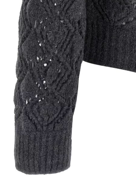 Cardigan Jil Sander gri