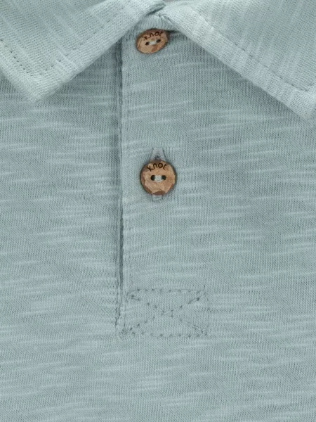 Koszulka polo dziecięca Knot niebieska