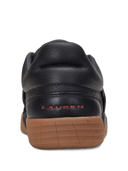 Ochelari de soare Polo Ralph Lauren din piele de căprioară cu imagine de costum albastru