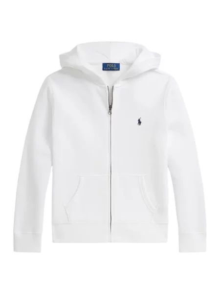 Bluza z kapturem dziecięca Polo Ralph Lauren biała