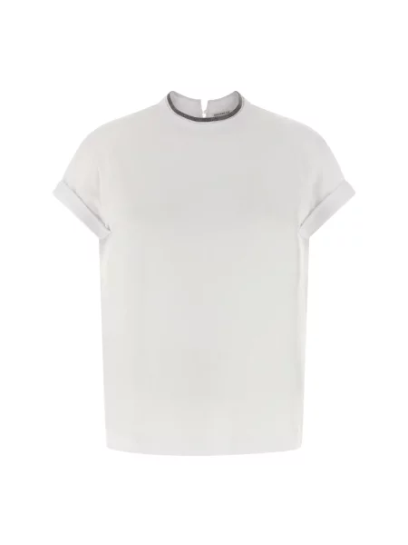 Bluzka Brunello Cucinelli biała