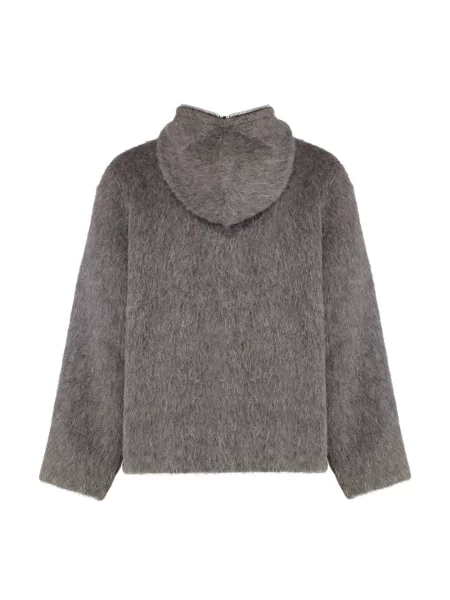 Bluza z kapturem Our Legacy wełniana z kapturem szara