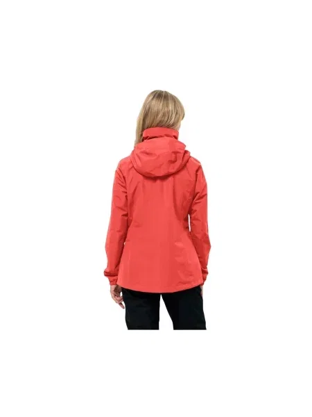 Jack Wolfskin Vodootporna jakna Stormy Point crvena