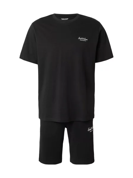 JACK & JONES Trening JJEARCHIVE negru alb