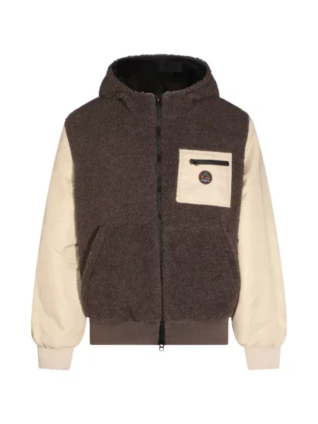 Geacă Mauna Kea din fleece maro