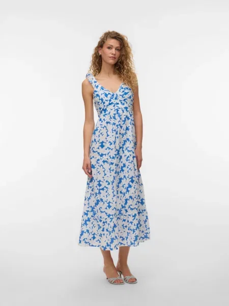 VERO MODA Ruha VMDICTHE azúr fehér