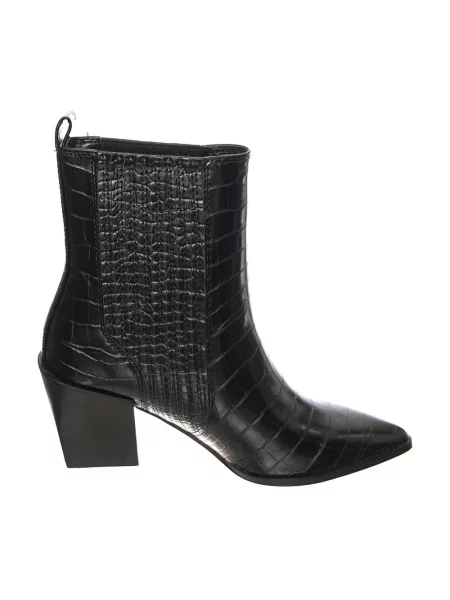 Botki Steve Madden skórzane czarne