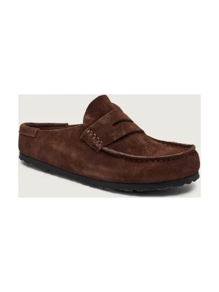Bőr félcipő Birkenstock barna