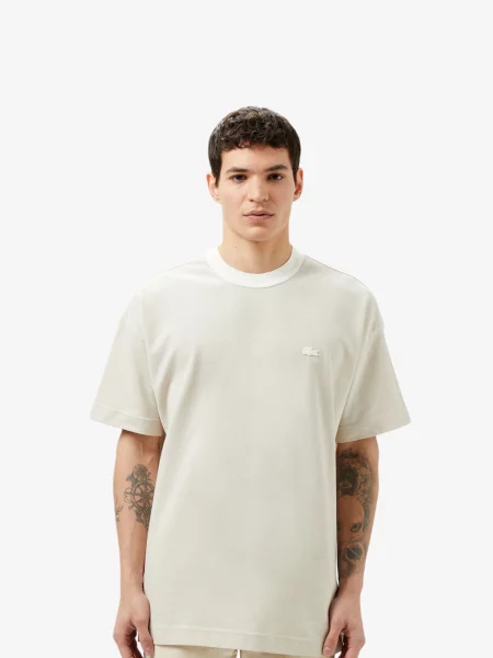 Футболка Lacoste бежева