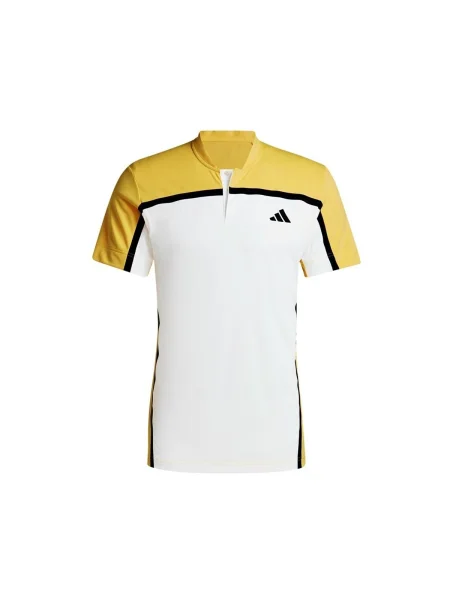 Tricou Adidas cu guler henley
