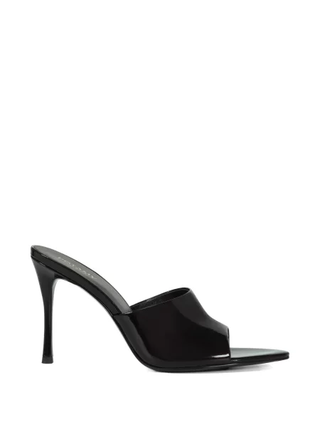 Papuci tip mules Potamy negru