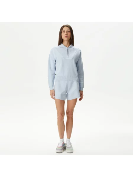 Lacoste шорти Relaxed Fit блакитні