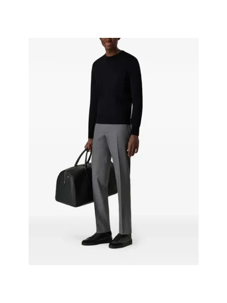Sweter Canali wełniany czarny