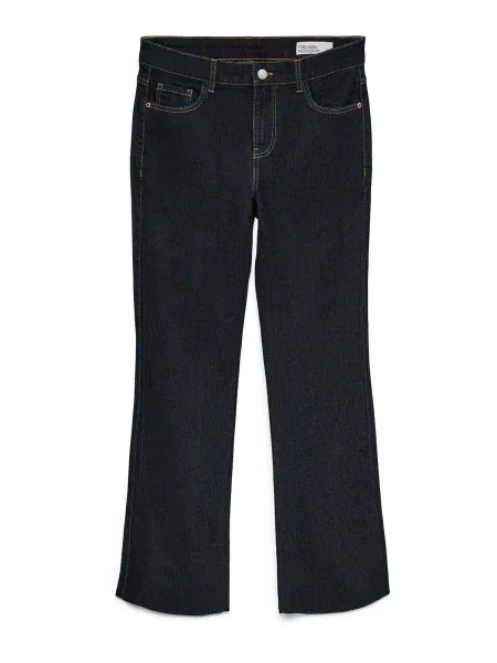VERO MODA Jeans VMSHEILA închis albastru