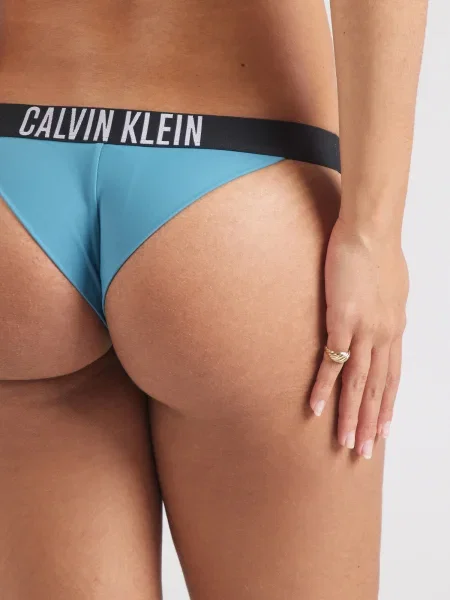 Spodnji del bikini Calvin Klein Swimwear bela