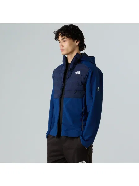 Мъжки суитшърт The North Face Athletics Cari Hooded estate blue/summit navy синьо