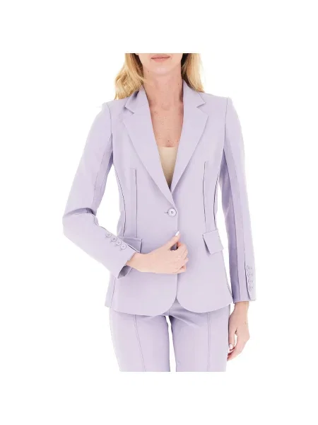 Geacă Elisabetta Franchi violet