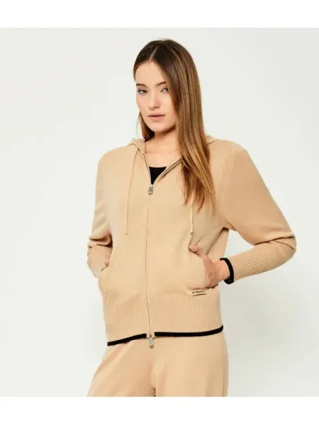 Pinko De lână pulover SULLAWESI cu adaos de cașmir bej