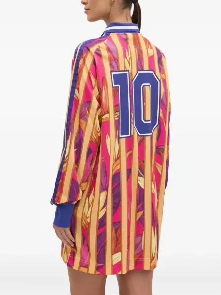 Sneakerși Adidas Terrex cu imagine cu imprimeu tropical maro