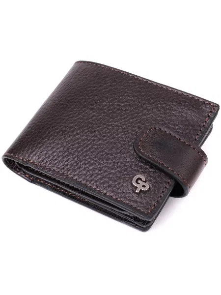 Кожаный кошелек Grande Pelle коричневый